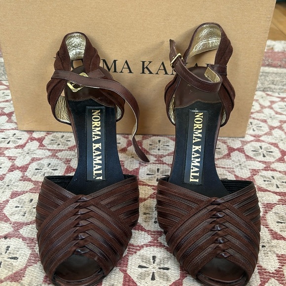 Vintage Norma Kamali heels - Picture 1 of 2